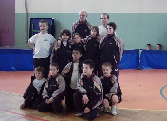 L'equipe de Bourgogne aux mini-Interligues 2006